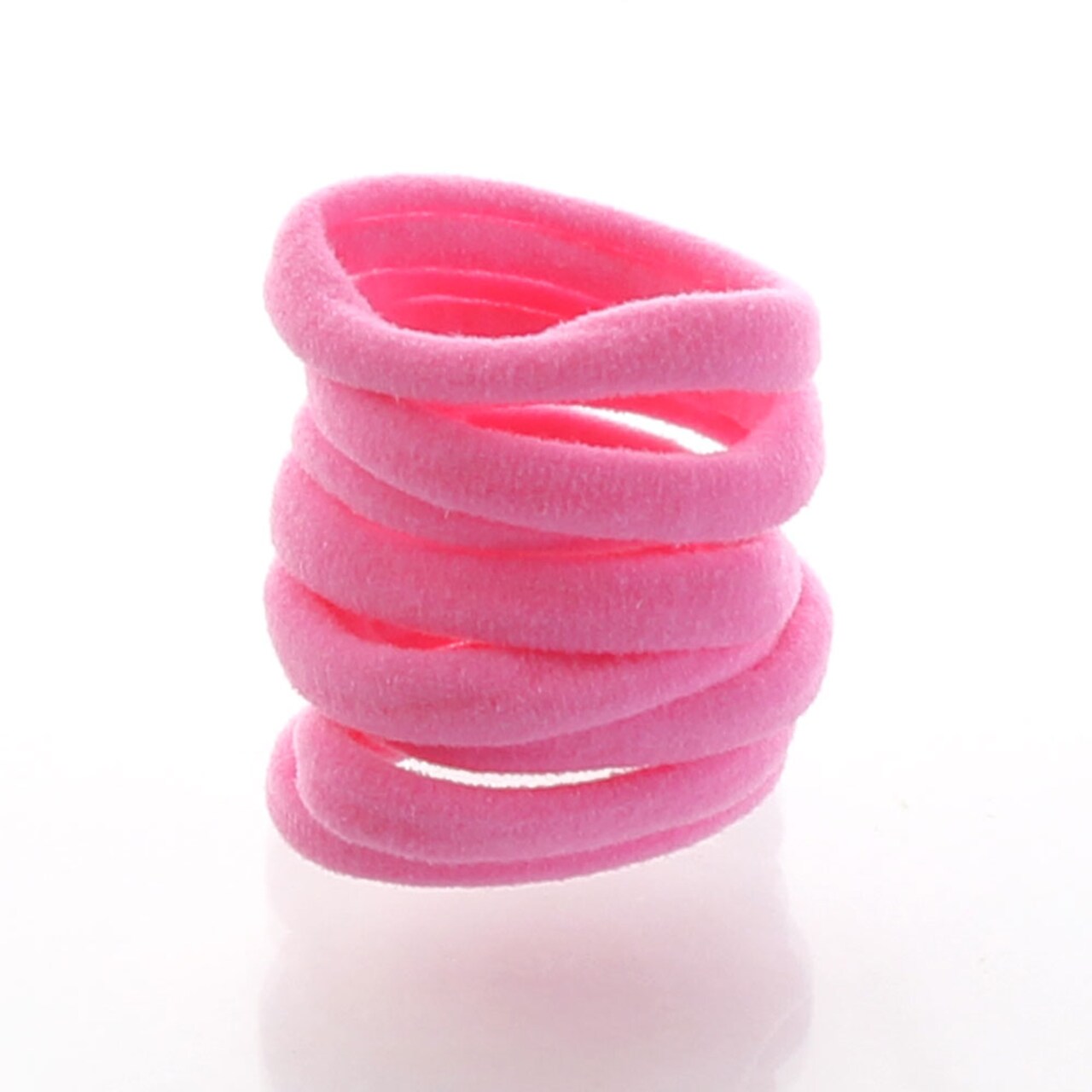 Baby/Toddler Stretchy Nylon Ponytail Holders Hot Pink - 1000 pcs